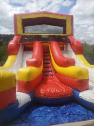 16ft Double Splash waterslide